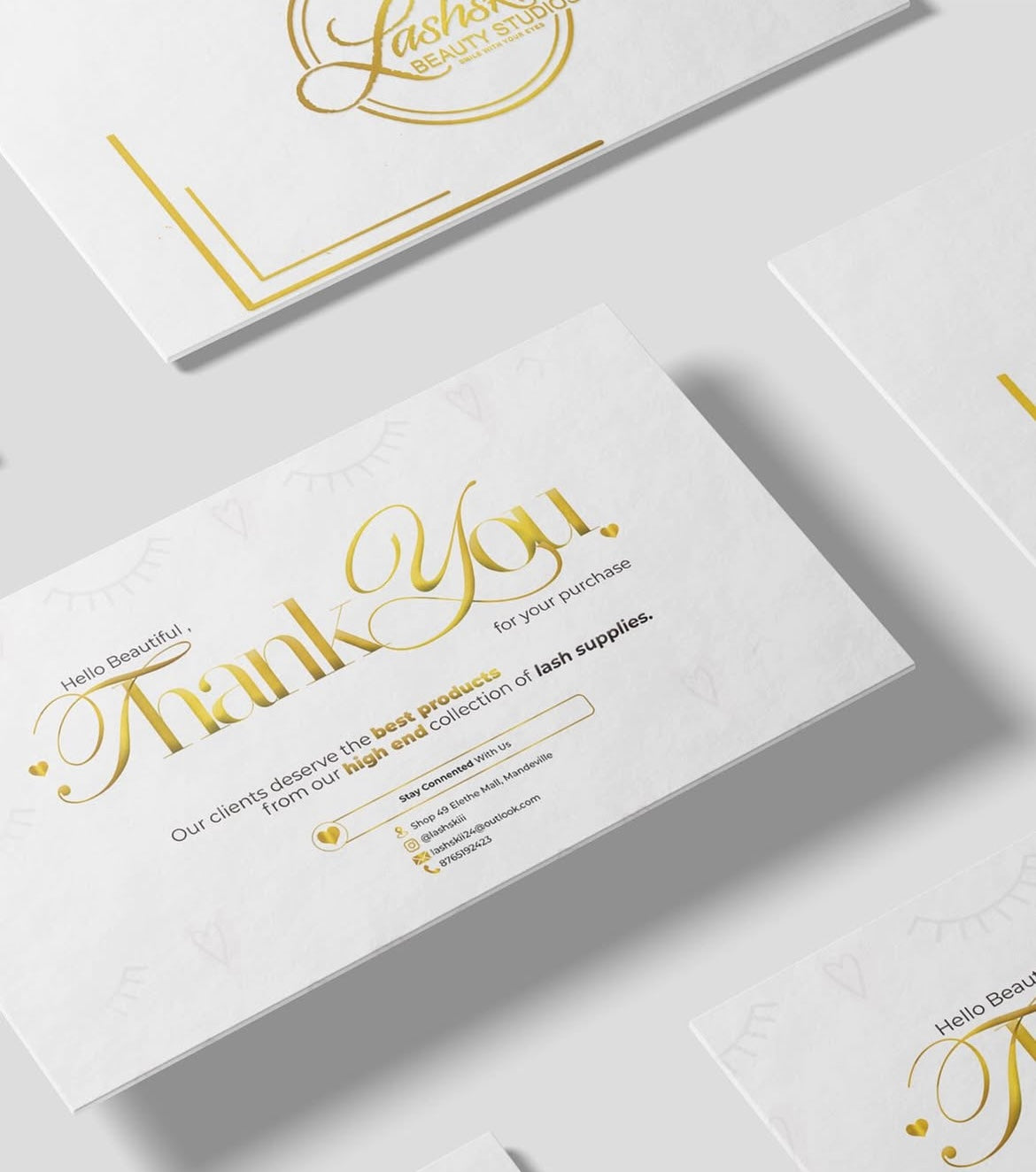 Thank You Card Design